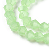 Faceted Bicone Opal Beads Strands EGLA-P017-01A-3