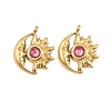 304 Stainless Steel Rhinestone Pendants STAS-Z166-24G-07-1