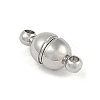 Rack Plating Brass Magnetic Clasps KK-Z070-19P-01-2