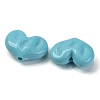 Opaque Acrylic Beads OACR-Z013-33G-1