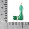 Brass Enamel Pendants KK-E093-03G-L-01-3