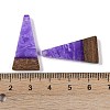 Resin & Wood Pendants WOOD-F015-03E-3
