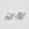 Tibetan Style Alloy Universe Space Charms TIBEP-S319-013AS-RS-1