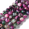 Natural Agate Beads Strands G-NH0001-G03-01-2