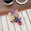 Acrylic Cartoon Dog Alligator Hair Clip PW-WG574AC-02-1