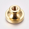 Brass Blank Stamp Head DIY-WH0148-09B-2