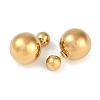 304 Stainless Steel Stud Earrings EJEW-D282-02G-02-2