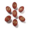 Natural Red Jasper Oval Display Decorations G-F774-01F-1