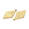 Ion Plating(IP) 304 Stainless Steel Pendants X-STAS-L020-038G-2