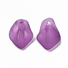 Transparent Frosted Acrylic Pendants MACR-S371-03A-743-2