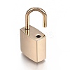 Rectangle Alloy Padlock Mini Lock with Key PALLOY-H191-02G-3