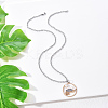 Chinese Style Alloy Pendant Necklaces NJEW-YW0001-01-7