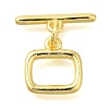 Brass Toggle Clasps KK-B121-05G-1