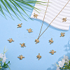 12Pcs 304 Stainless Steel Pendants STAS-HY0002-12-4