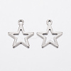Tarnish Resistant 304 Stainless Steel Charms X-STAS-L200-47P-2