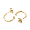 304 Stainless Steel Stud Earring EJEW-H134-02A-G-2