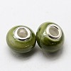 Handmade Porcelain European Beads OPDL-G001-15-2