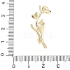 Brass Links Connector Charms KK-G601-06G-03-3