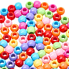 200Pcs Opaque Acrylic Beads SACR-SP0001-35A-7