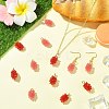 12Pcs 2 Colors Resin Pendants RESI-CJ0004-71-6