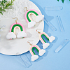 5Pcs Acrylic Rulers TOOL-WH0155-230-5