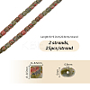 2 Strands Natural Unakite Beads Strands G-GA0001-83-2