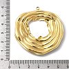 304 Stainless Steel Enamel Big Pendants STAS-P427-03G-01-3