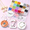 DIY Beaded Earring Bracelet Necklace Making Kit DIY-YW0006-47-6
