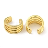 Brass Cuff Earrings EJEW-C104-143G-2