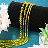 4 Strands 4 Styles Transparent Glass Bead Strands GLAA-TA0002-56B-7