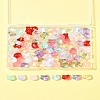 110Pcs 11 Colors Transparent Spray Paint Glass Beads GLAA-FS0002-15-8