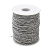 Tarnish Resistant 201 Stainless Steel Ball Chainswith Spool CHS-R008-26-100m-5