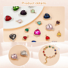 20Pcs 20 Styles Glass Connector Charms KK-GA0001-63-4