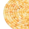 Natural Topaz Jade Beads Strands G-P575-B06-4x2mm-3