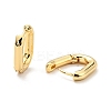 Brass Oval Hoop Earrings for Women LS-EJEW-G297-24G-2