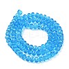 Transparent Glass Beads Strands GLAA-G125-01A-05-4