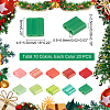 200Pcs 10 Color Two Tone 2-Hole Striped Seed Beads SEED-PH0001-54-2