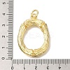 Rack Plating Brass Pendants KK-I721-01G-O-3