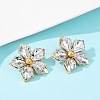 304 Stainless Steel Stud Earrings EJEW-S265-06GP-A-2