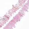 Natural Crackle Quartz Crystal Dyed Beads Strands G-I345-05B-2