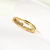304 Stainless Steel Cuff Open Rings SA-CBAD22F-01G-A-5