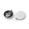 304 Stainless Steel Enamel Charms STAS-M102-19P-03-2