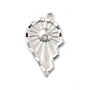 Brass Micro Pave Cubic Zirconia Pendants KK-L228-25A-P-1