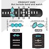 8Pcs Synthetic Turquoise Horse Eye Watch Band Charms FIND-NB0003-22-2