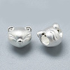925 Sterling Silver European Beads STER-T002-143S-2