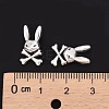 Alloy Bunny Charms X-EAA361Y-3