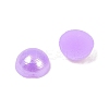 Electroplated Opaque Flat Back Resin Cabochons LS-RESI-XCP0002-45C-2