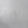 Brass Rhinestone Sexy Shoulder Bra Body Chain FIND-WH0152-181S-1