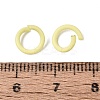Spray Painted Iron Open Jump Rings IFIN-T017-04B-26-2