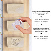 Clear Acrylic Soap Stamps DIY-WH0438-029-5